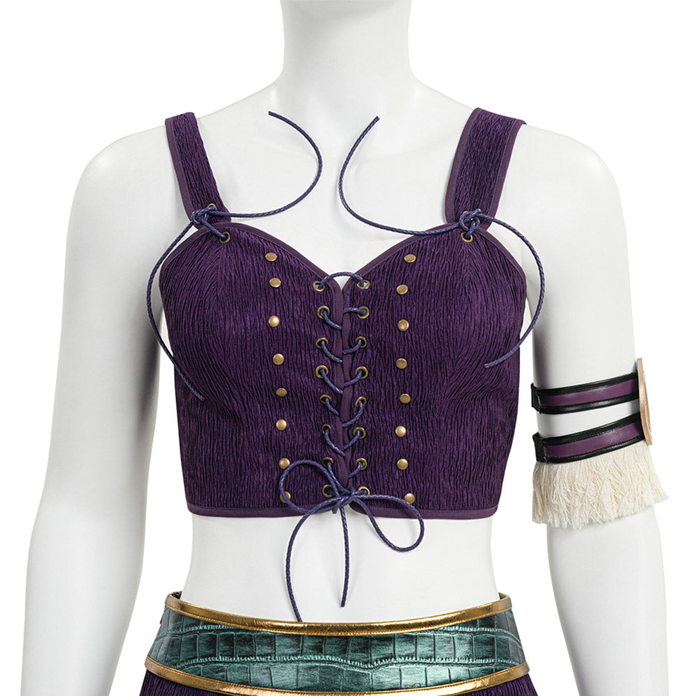 Cosplay Costume Niko Robin One Piece Live Action 2(2026) TV Cosplay Tenue Violette Femme
