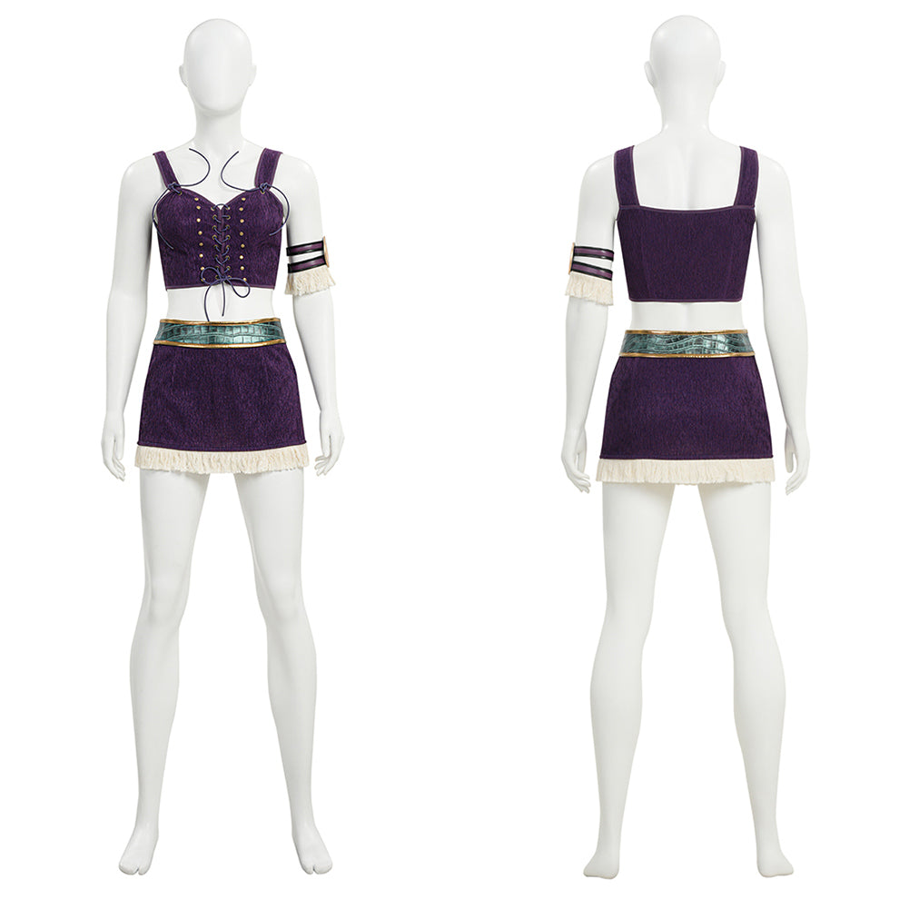 Cosplay Costume Niko Robin One Piece Live Action 2(2026) TV Cosplay Tenue Violette Femme