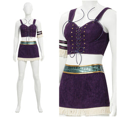 Cosplay Costume Niko Robin One Piece Live Action 2(2026) TV Cosplay Tenue Violette Femme