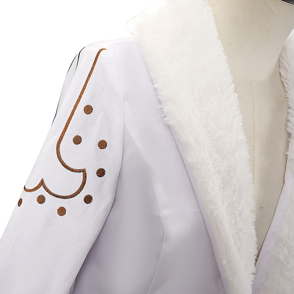 Cosplay Costume Niko Robin One Piece Live Action 2(2026) TV Cosplay Trench Blanc Femme