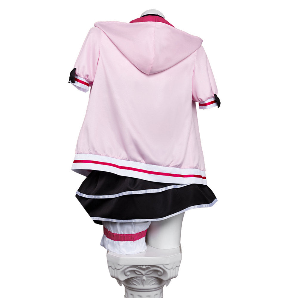 Cosplay Costume Noi Komazawa Cosmic Princess Kaguya(2026) Anime Cosplay Maillot de Bain Rose et Noir Femme