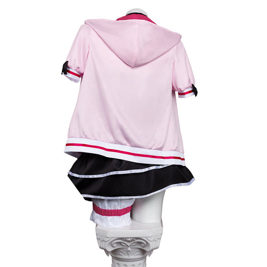Cosplay Costume Noi Komazawa Cosmic Princess Kaguya(2026) Anime Cosplay Maillot de Bain Rose et Noir Femme