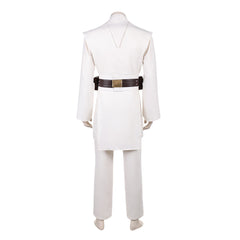 Cosplay Costume Obi-Wan Kenobi La Guerre des étoiles Film Cosplay Tenue Blanche Homme
