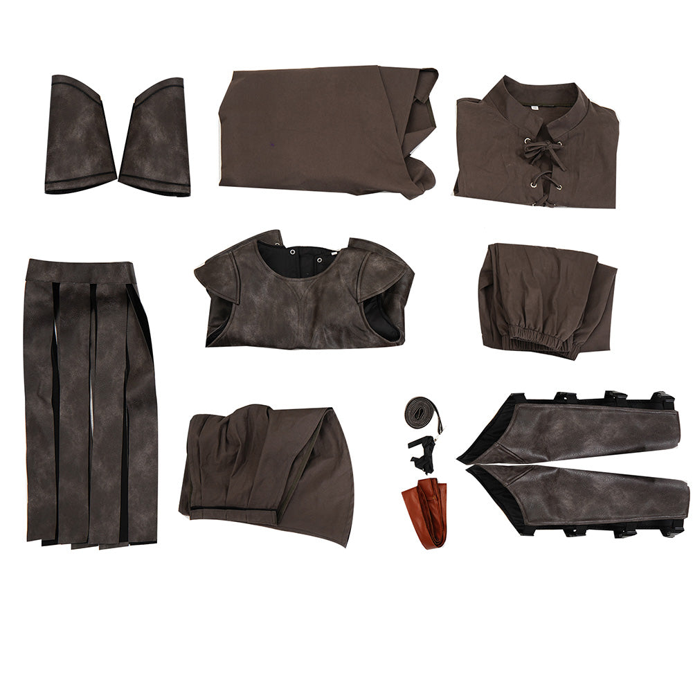 Cosplay Costume Odysseus The Odyssey(2026) Film Cosplay Tenue Marron Homme