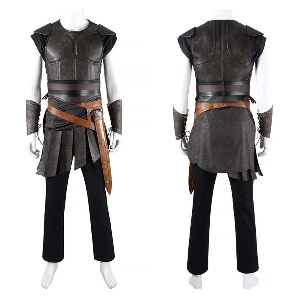 Cosplay Costume Odysseus The Odyssey(2026) Film Cosplay Tenue Noire Homme