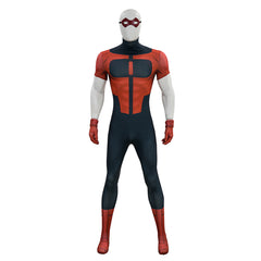 Cosplay Costume Oliver Grayson Invincible 4(2026) TV Cosplay Combinaison Rouge et Noire Homme Ver.2