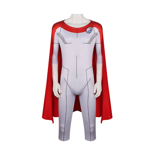 Cosplay Costume Oliver Grayson Invincible 4(2026) TV Cosplay Combinaison Rouge Homme
