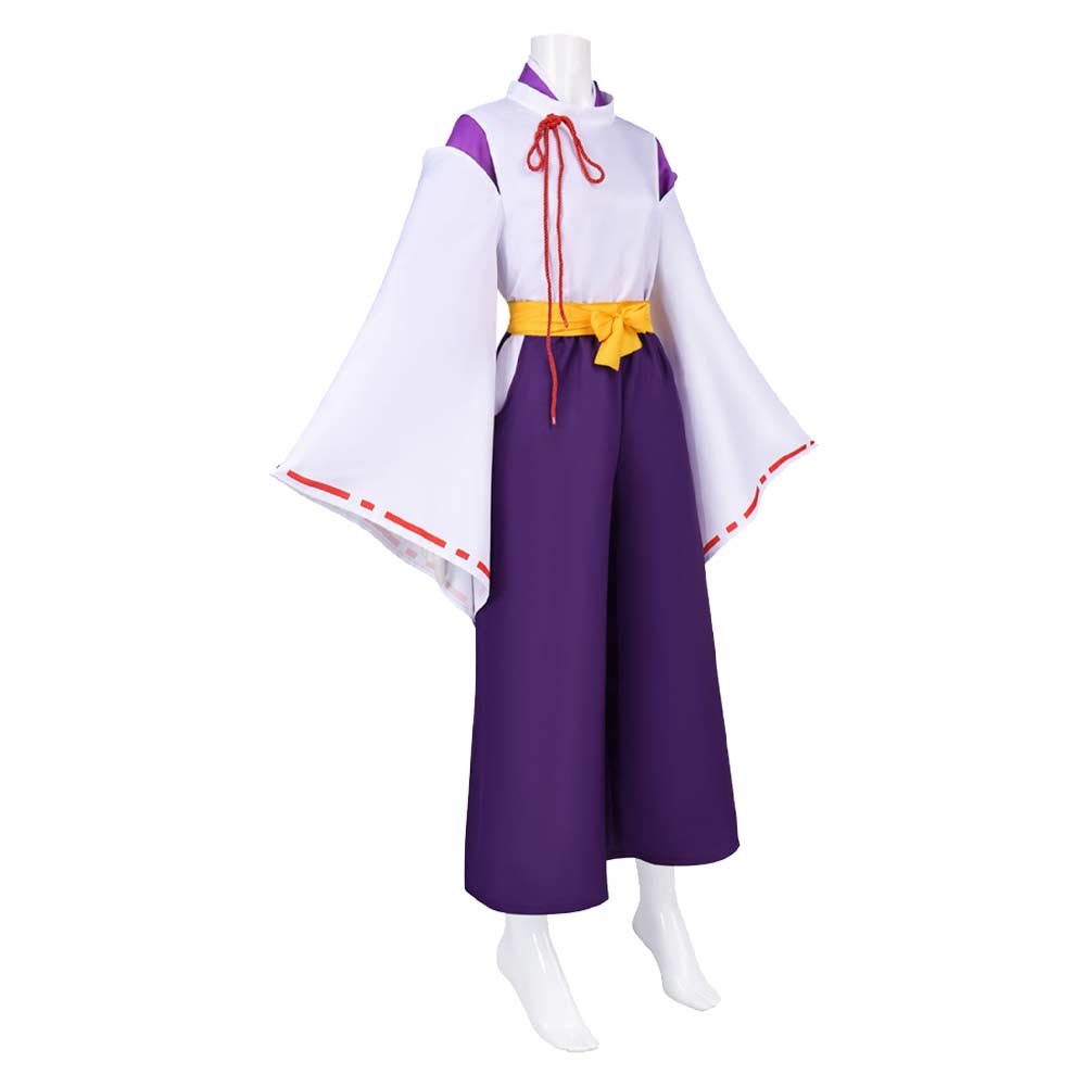 Cosplay Costume Oniyasha The World Is Dancing(2026) Anime Cosplay Tenue Violette Femme