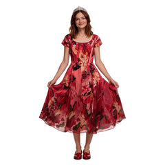 Cosplay Costume Patricia Widow's Bay(2026) TV Cosplay Robe Rouge Femme