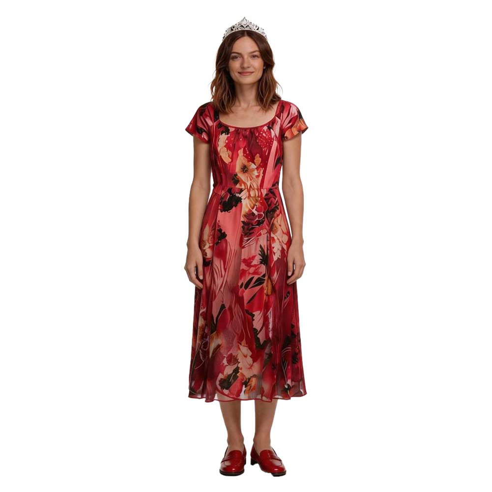 Cosplay Costume Patricia Widow's Bay(2026) TV Cosplay Robe Rouge Femme
