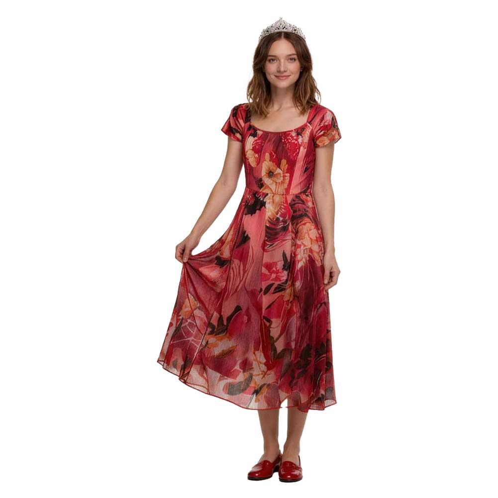 Cosplay Costume Patricia Widow's Bay(2026) TV Cosplay Robe Rouge Femme