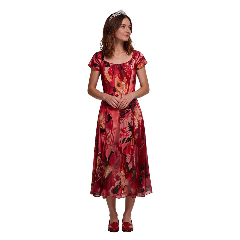 Cosplay Costume Patricia Widow's Bay(2026) TV Cosplay Robe Rouge Femme