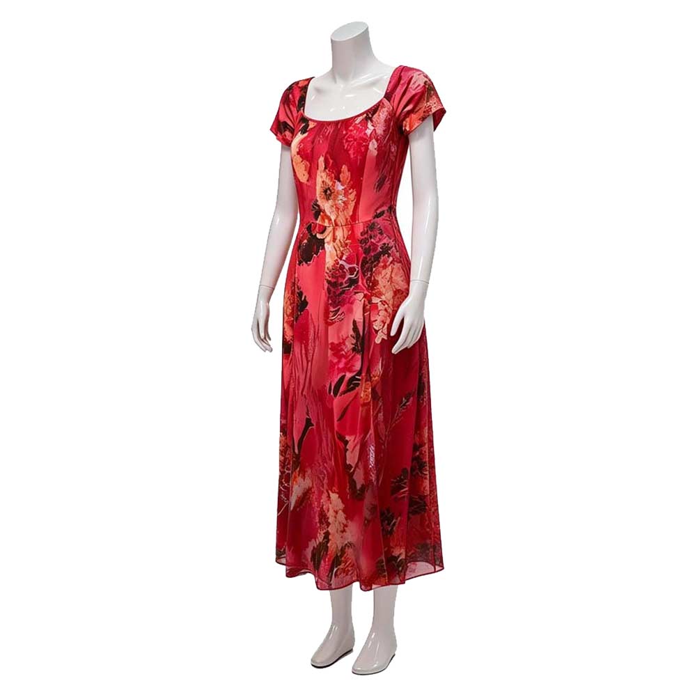 Cosplay Costume Patricia Widow's Bay(2026) TV Cosplay Robe Rouge Femme