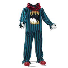 Cosplay Costume Pennywise It Film Cosplay Tenue Noire et Bleue Homme