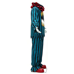 Cosplay Costume Pennywise It Film Cosplay Tenue Noire et Bleue Homme