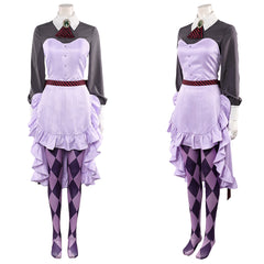 Cosplay Costume Perona One Piece: Heroines(2026) Anime Cosplay Robe Violette et Grise Femme