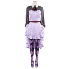 Cosplay Costume Perona One Piece: Heroines(2026) Anime Cosplay Robe Violette et Grise Femme