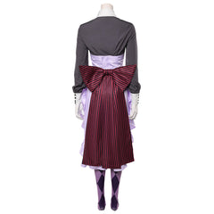 Cosplay Costume Perona One Piece: Heroines(2026) Anime Cosplay Robe Violette et Grise Femme