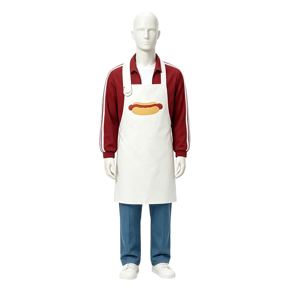 Cosplay Costume Philip J. Fry Futurama TV Cosplay Tenue Blanche et Rouge Homme