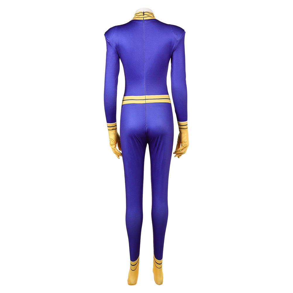 Cosplay Costume Polaris X-Men '97 Saison 2(2026) TV Cosplay Combinaison Bleue et Jaune Femme