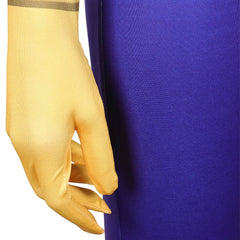 Cosplay Costume Polaris X-Men '97 Saison 2(2026) TV Cosplay Combinaison Bleue et Jaune Femme