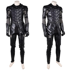 Cosplay Costume Prince Aemond Targaryen House of the Dragon 3(2026) TV Cosplay Tenue Noire Homme