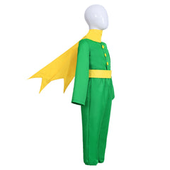 Cosplay Costume Prince Le Petit Prince Film Cosplay Tenue Verte Enfant