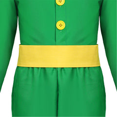 Cosplay Costume Prince Le Petit Prince Film Cosplay Tenue Verte Enfant