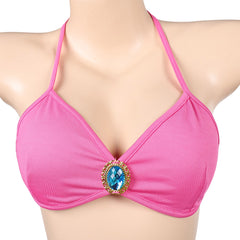 Cosplay Costume Princess Peach Super Mario Jeu Cosplay Maillot de Bain Bikini Rose Femme