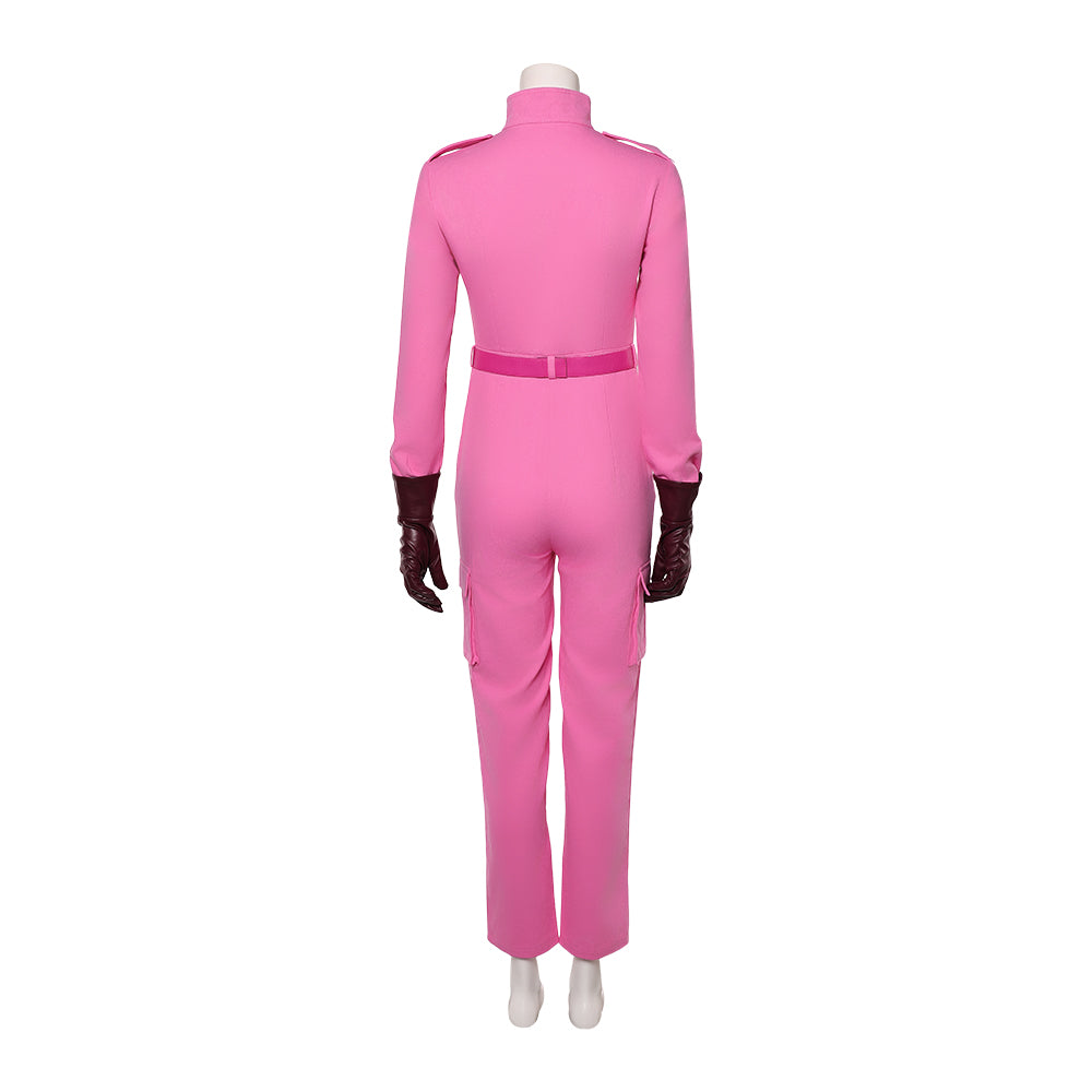 Cosplay Costume Princess Peach The Super Mario Galaxy Movie(2026) Film Cosplay Combinaison Rose Femme