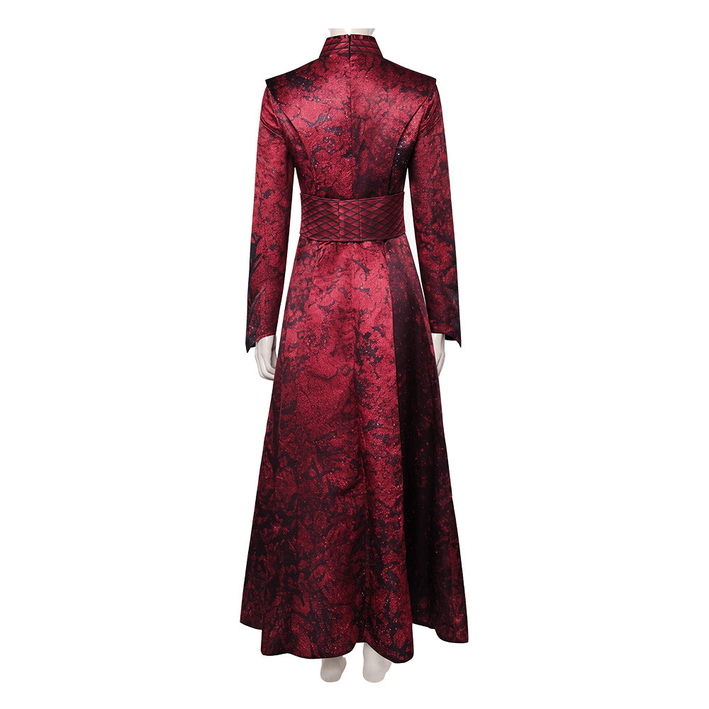 Cosplay Costume Princess Rhaenyra Targaryen House of the Dragon 3(2026) TV Cosplay Robe Rouge Femme