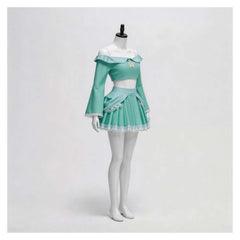 Cosplay Costume Princess Rosalina The Super Mario Galaxy Movie(2026) Film Cosplay Maillot de Bain Bleu Femme