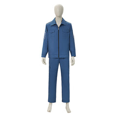 Cosplay Costume Professor X Avengers 5(2026) Film Cosplay Tenue Bleue Homme
