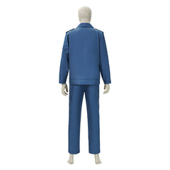 Cosplay Costume Professor X Avengers 5(2026) Film Cosplay Tenue Bleue Homme