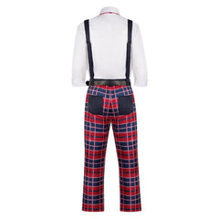 Cosplay Costume Prospector Dentity5 Jeu Cosplay Tenue Rouge Homme
