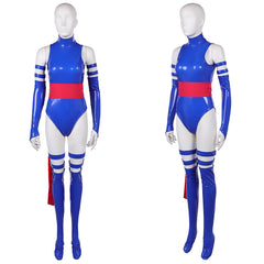 Cosplay Costume Psylocke X-Men '97 Saison 2(2026) TV Cosplay Tenue Bleue Femme