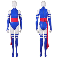Cosplay Costume Psylocke X-Men '97 Saison 2(2026) TV Cosplay Tenue Bleue Femme
