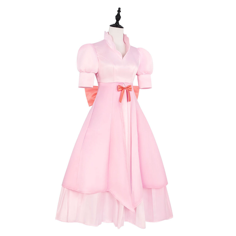 Cosplay Costume Pudding One Piece Live Action 2(2026) TV Cosplay Robe Rose Femme  