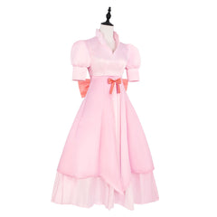 Cosplay Costume Pudding One Piece Live Action 2(2026) TV Cosplay Robe Rose Femme  