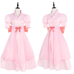 Cosplay Costume Pudding One Piece Live Action 2(2026) TV Cosplay Robe Rose Femme  