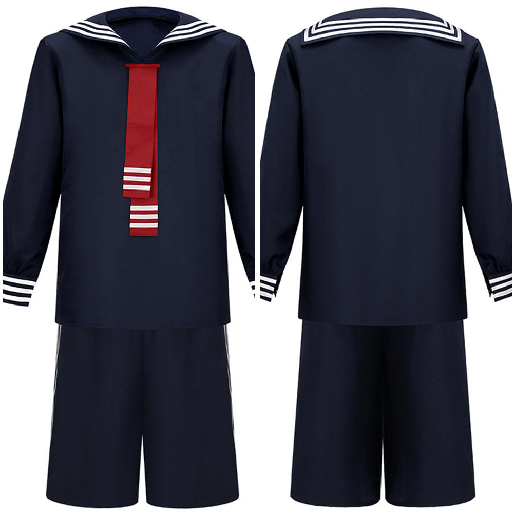 Cosplay Costume Quico La Llorona Film Cosplay Tenue Bleue Homme