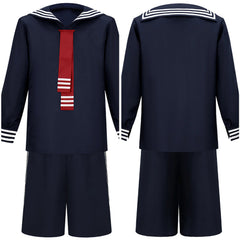 Cosplay Costume Quico La Llorona Film Cosplay Tenue Bleue Homme