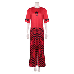 Cosplay Costume Red Descendants: Wicked Wonderland(2026) Film Cosplay Pyjama Rouge Femme