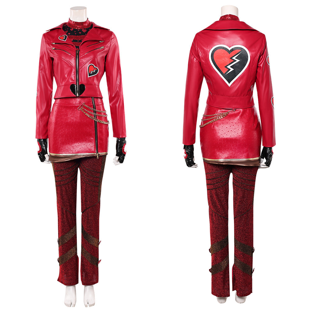 Cosplay Costume Red Descendants: Wicked Wonderland(2026) Film Cosplay Tenue Rouge Femme Ver.2