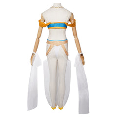 Cosplay Costume Rem Re Zero Saison 4 The Stars that Inscry the Present(2026) Anime Cosplay Tenue Bleue et Blanche Femme