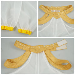 Cosplay Costume Rem Re Zero Saison 4 The Stars that Inscry the Present(2026) Anime Cosplay Tenue Bleue et Blanche Femme