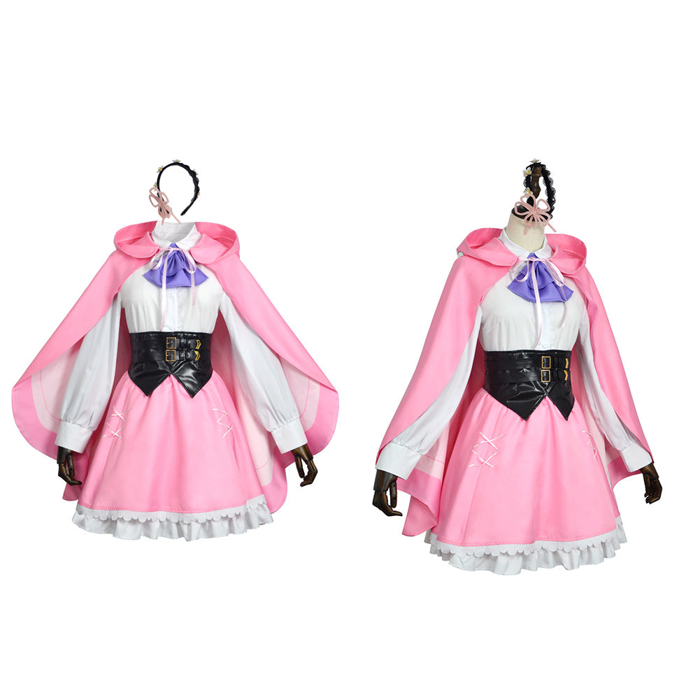 Cosplay Costume Rem Re Zero Saison 4 The Stars that Inscry the Present(2026) Anime Cosplay Tenue Rose Femme