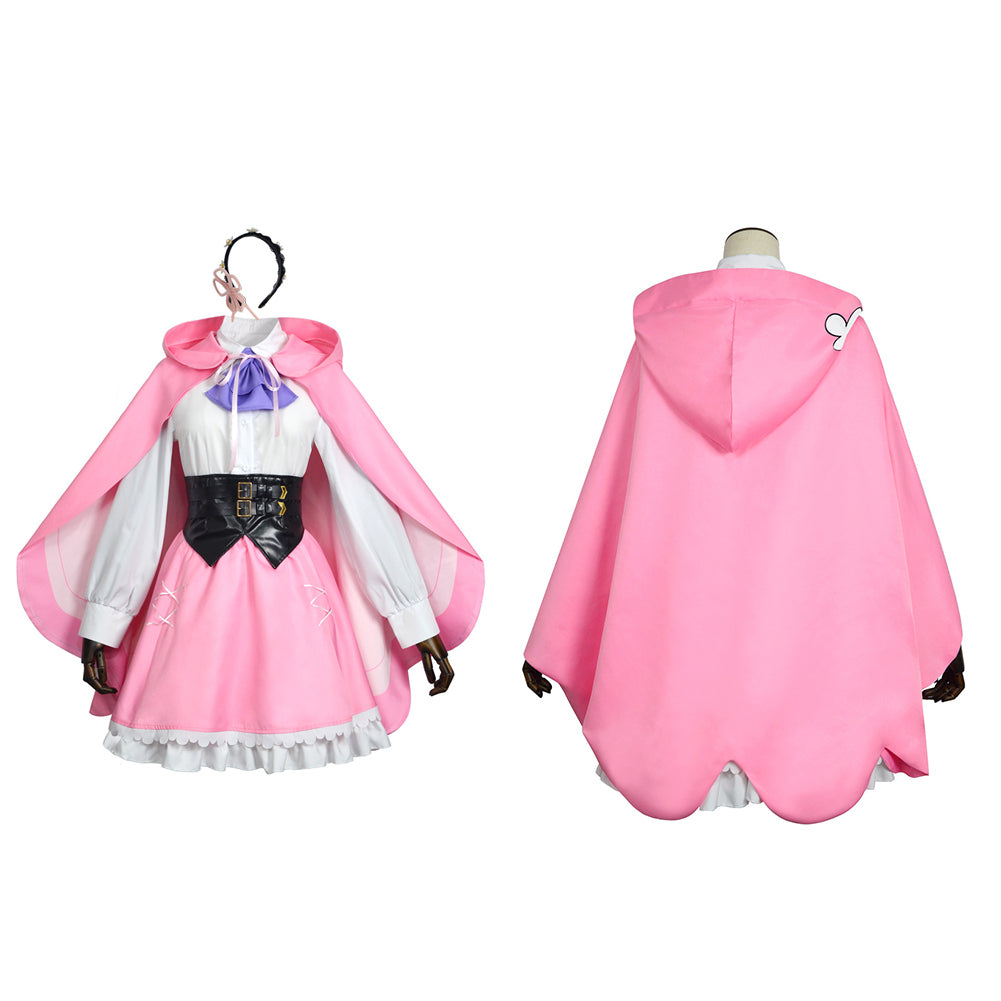 Cosplay Costume Rem Re Zero Saison 4 The Stars that Inscry the Present(2026) Anime Cosplay Tenue Rose Femme