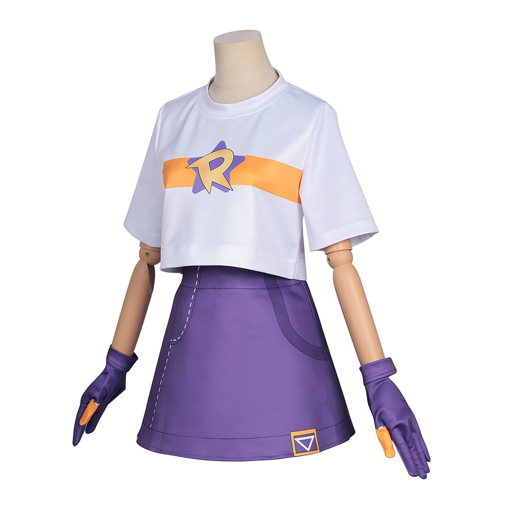 Cosplay Costume Roco Roco Kingdom(2026) Anime Cosplay Tenue Violette Femme