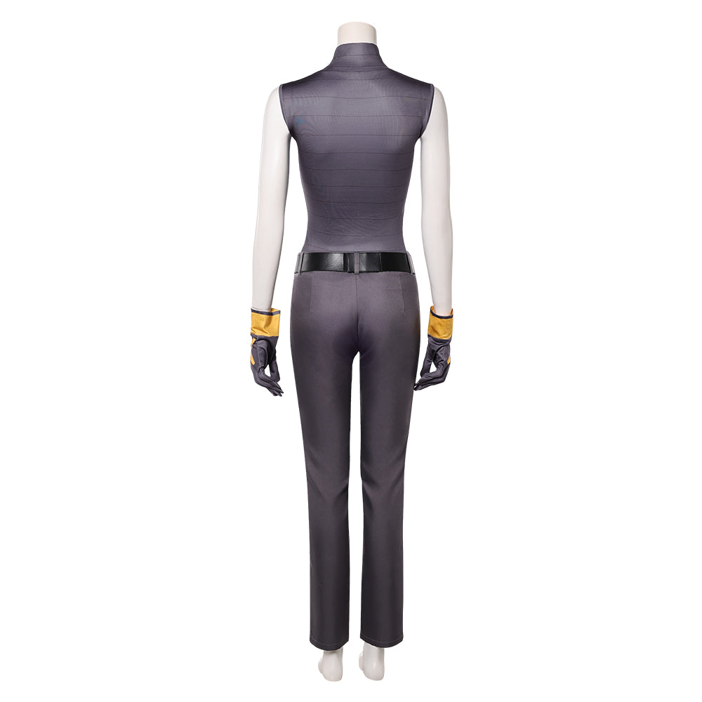 Cosplay Costume Rogue X-Men '97 Saison 2(2026) TV Cosplay Tenue Grise Femme